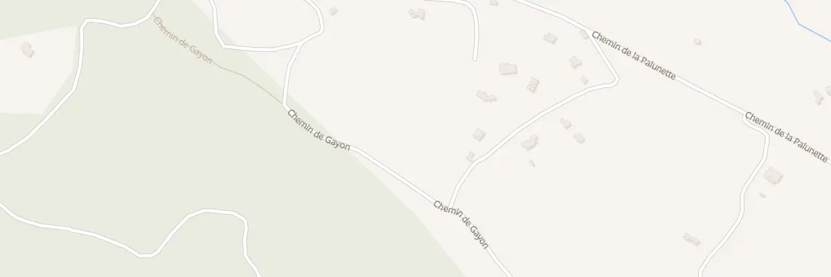 Plan du 5355 La Palunette à Jouques