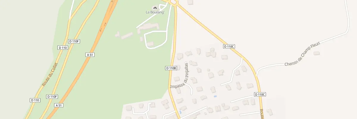 Plan du 3 Lot Les Grands Pres à Sinard