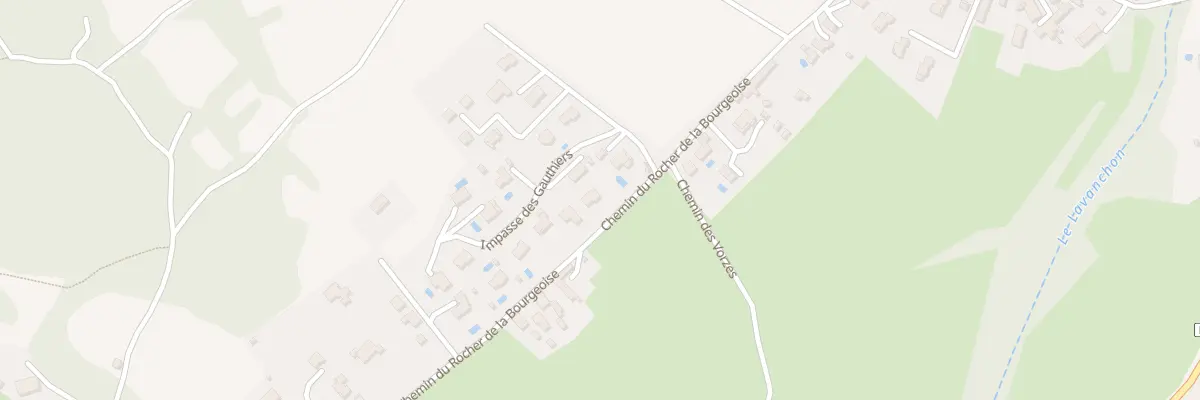 Plan du 553 Che du Rocher de la Bourgeoise à Saint-Paul-de-Varces