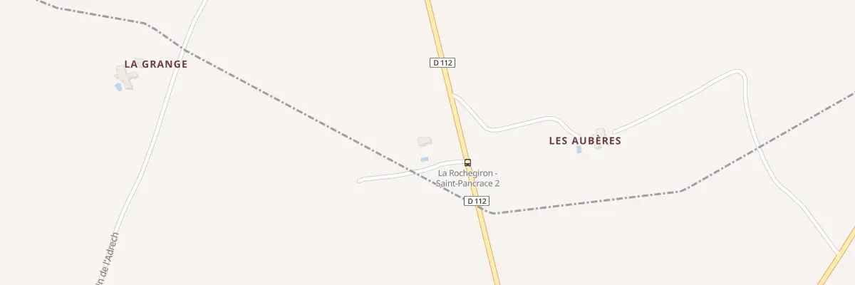 Plan du 5002A La Plaine du Pont à La Rochegiron