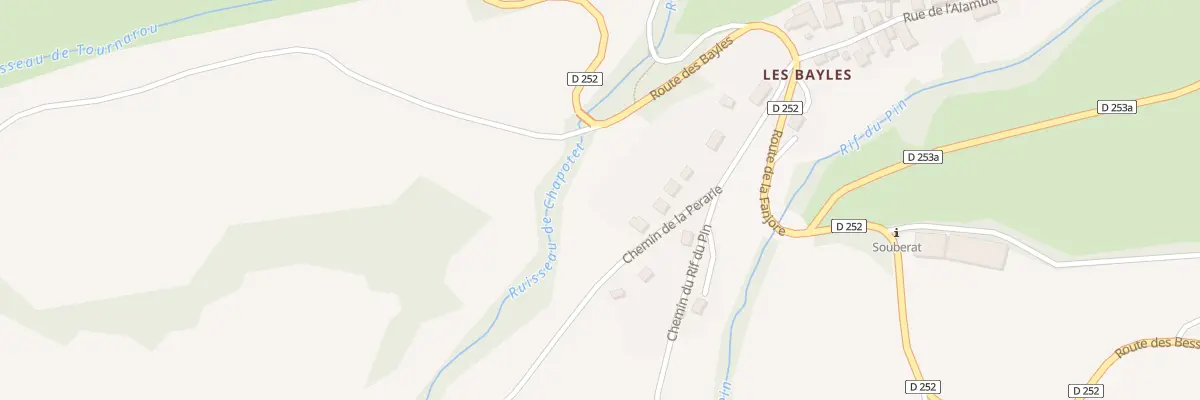 Plan du 5155 Trieve à Monestier-du-Percy