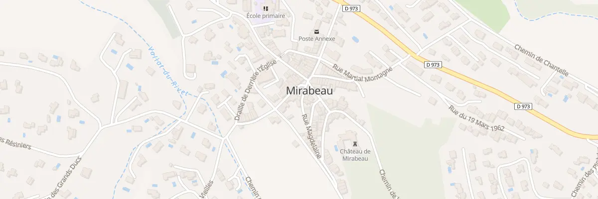 Plan du 5010 Le Village à Mirabeau