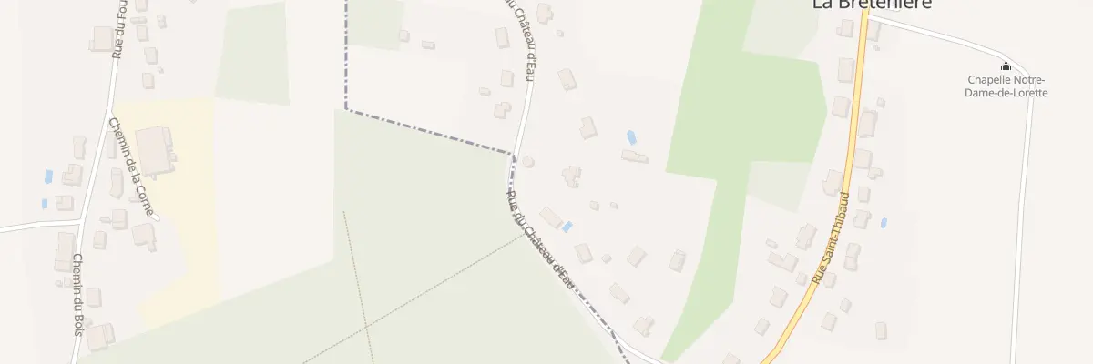 Plan du 14 Rue du Château d’Eau à La Bretenière