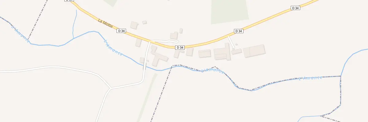 Plan du 3B Ham de la Mothe à Anrosey