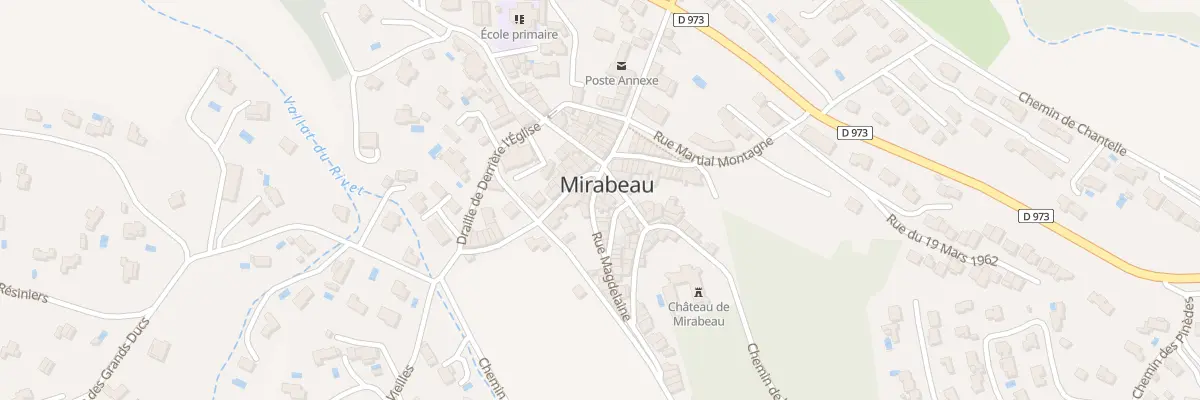 Plan du 5052 Rue de la Magdeleine à Mirabeau
