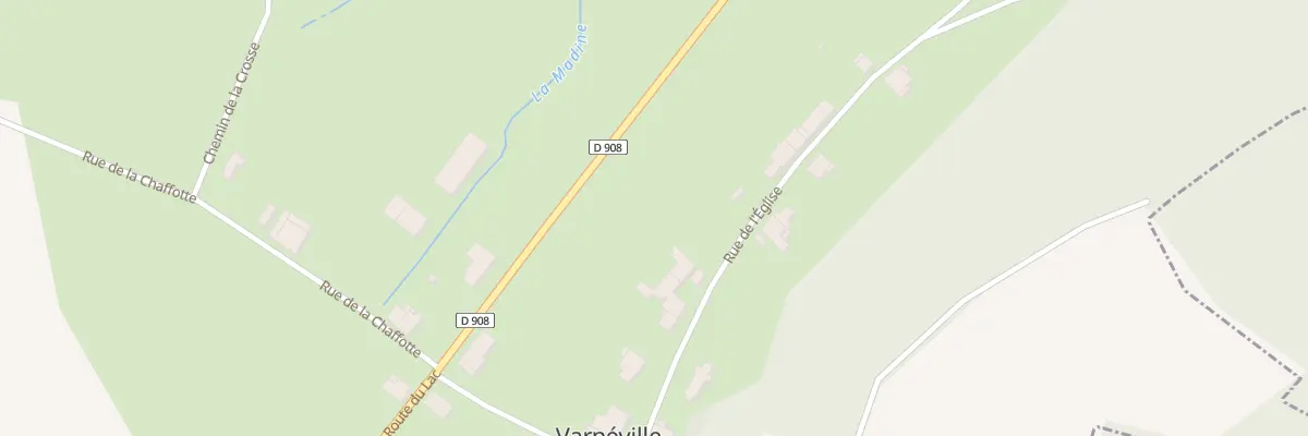 Plan du 11 Rue de l’Eglise à Varnéville