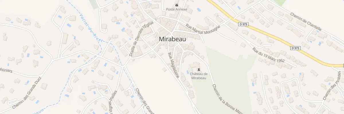 Plan du 5318 Rue de la Magdeleine à Mirabeau