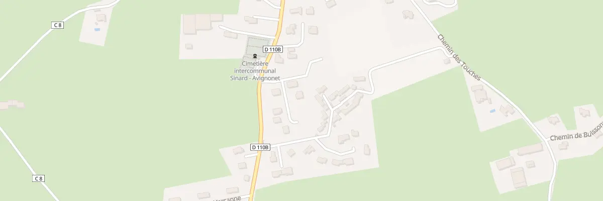 Plan du 9 Imp de l’Orée des Prés à Sinard