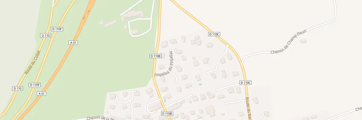 Plan du 7 Lot Les Grands Pres à Sinard