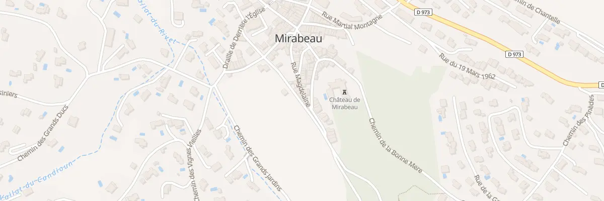 Plan du 5017 Le Village à Mirabeau