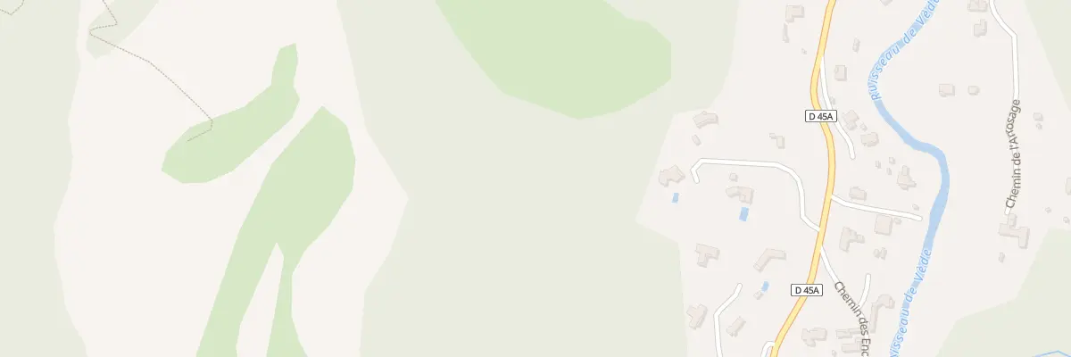 Plan du 5055 Le Pin à Auriol
