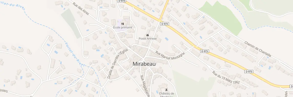 Plan du 5256 Le Village à Mirabeau