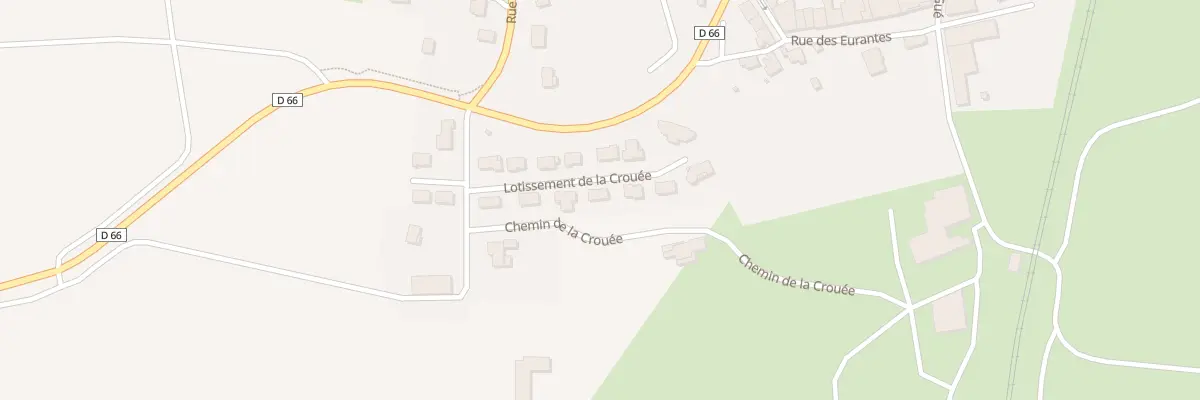 Plan du 8 Lot de la Crouée à Arrancy-sur-Crusnes