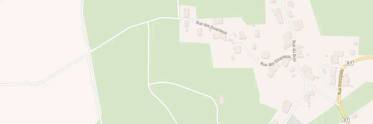 Plan du 11 Rue des Esserteux à Santans