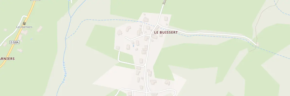 Plan du 358 Rte de l’Ancienne Eglise à La Sure en Chartreuse
