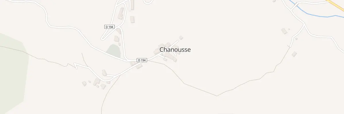 Plan du 20 Pl de la Fontaine à Chanousse