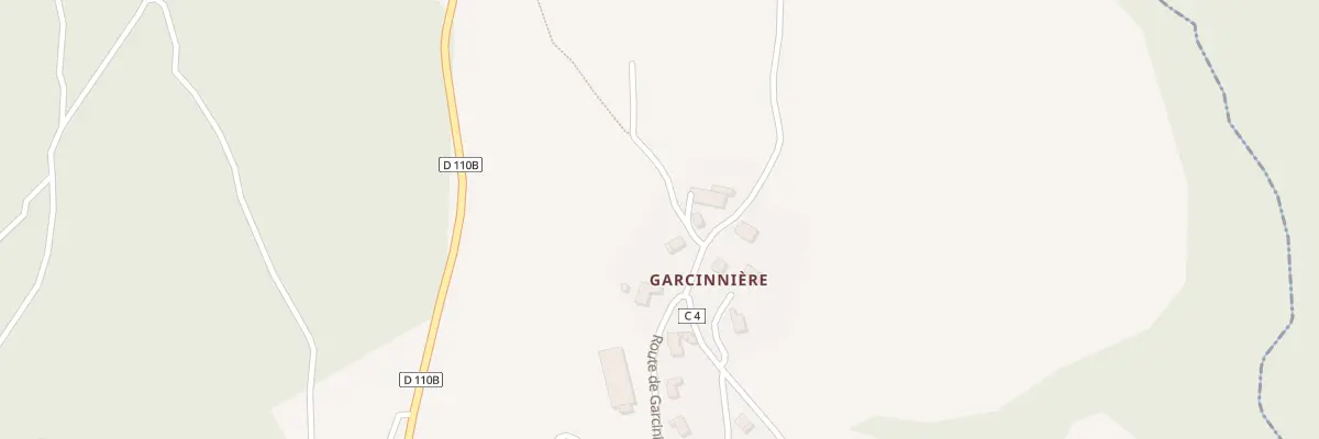 Plan du 5075 Garcinniere à Treffort