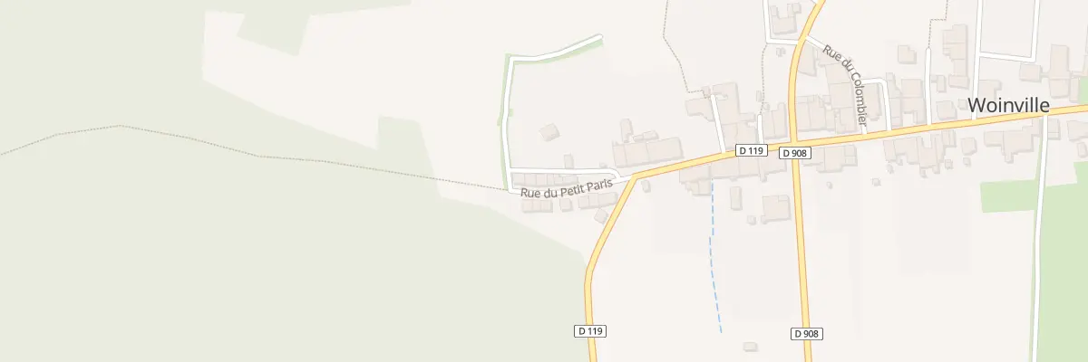 Plan du 5 Rue du Petit Paris à Buxières-sous-les-Côtes