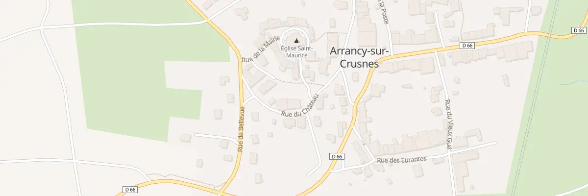 Plan du 3 Rue du Château à Arrancy-sur-Crusnes