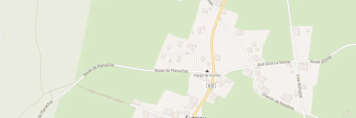 Plan du 42 Rte de Planachat à Lavours