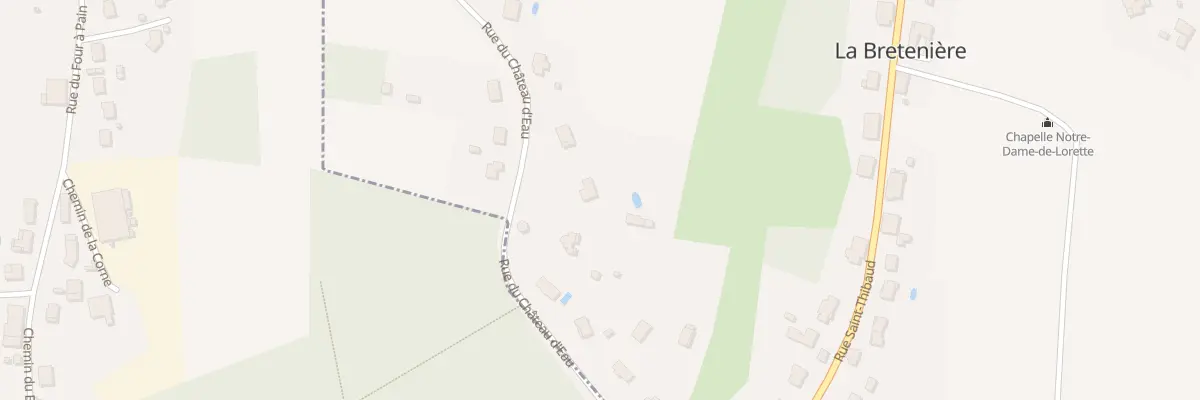 Plan du 16 Rue du Château d’Eau à La Bretenière