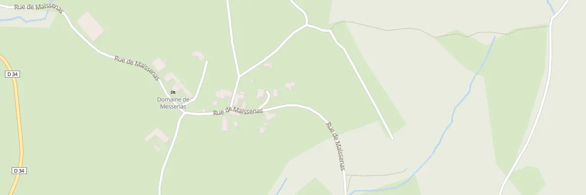 Plan du 5180 Maissenas à Roissard