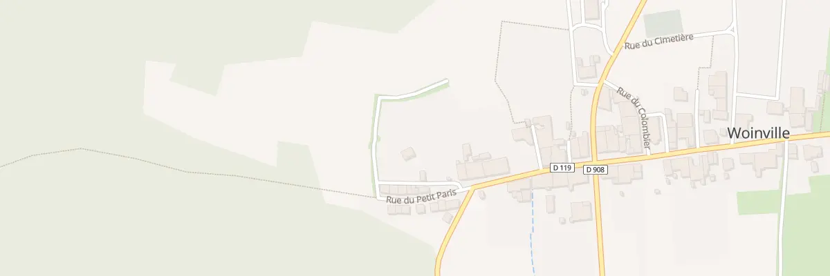 Plan du 1 Rle de Morinvaux à Buxières-sous-les-Côtes