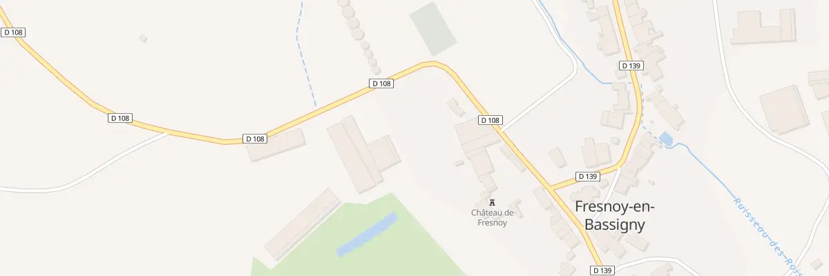 Plan du 21 Rue du Chateau à Parnoy-en-Bassigny