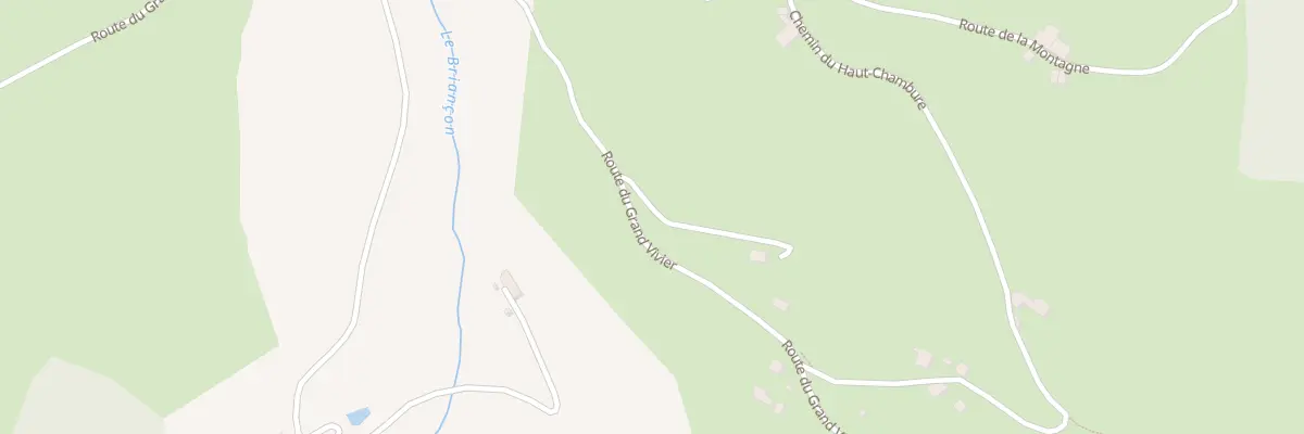 Plan du 2876 Rte du Grand Vivier à Saint-Aupre