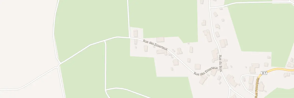 Plan du 9B Rue des Esserteux à Santans