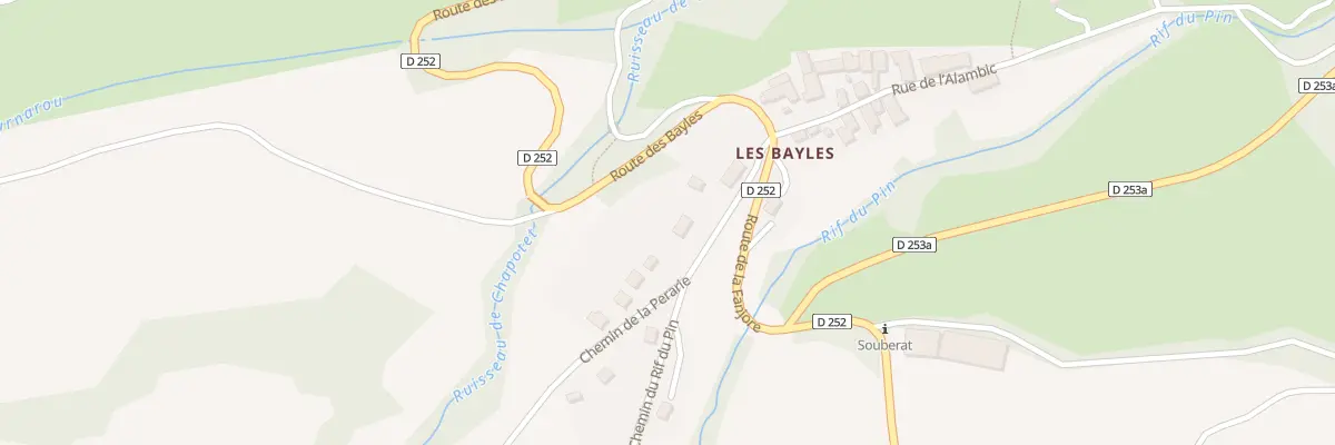 Plan du 82 Rue de la Perairie à Monestier-du-Percy