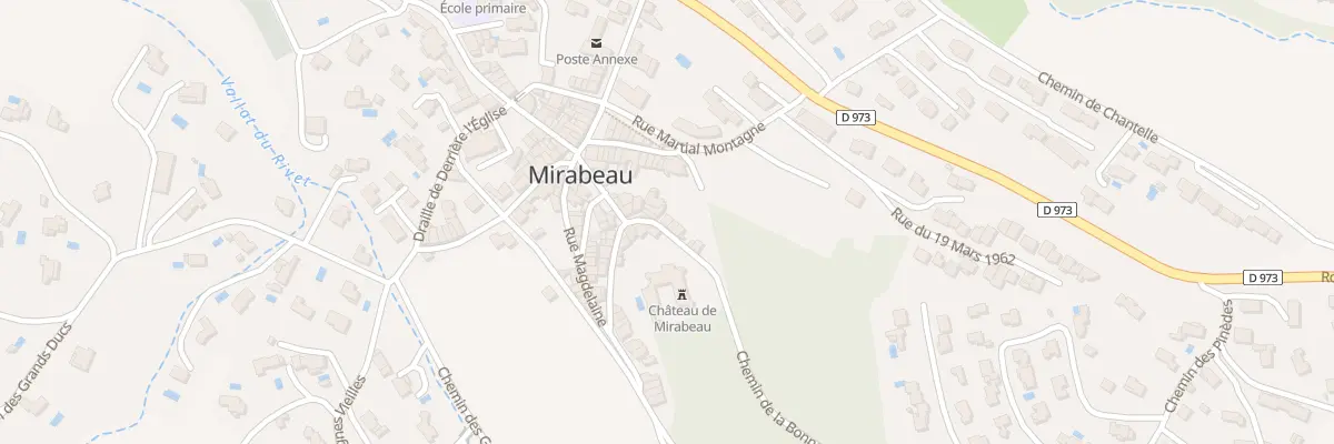 Plan du 5062 Le Village à Mirabeau