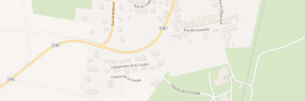 Plan du 13 Lot de la Crouée à Arrancy-sur-Crusnes