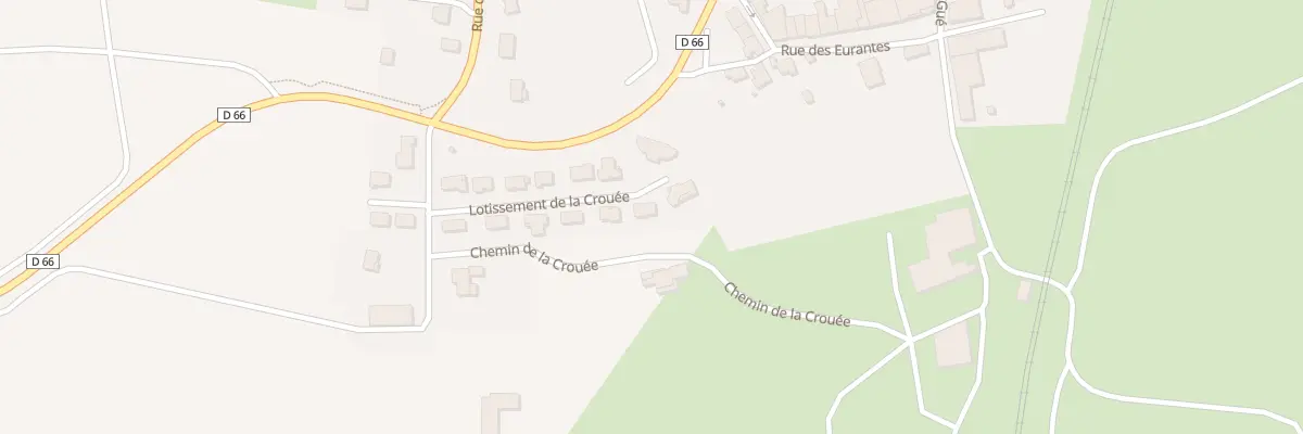 Plan du 12 Lot de la Crouée à Arrancy-sur-Crusnes