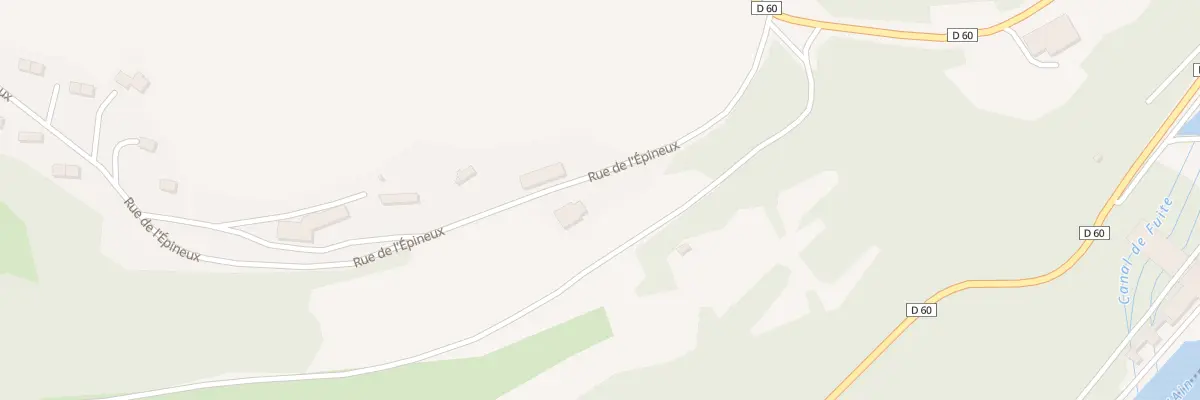 Plan du 20 Rue de l’Epineux à Cernon