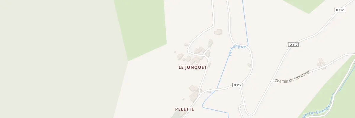 Plan du 7011 Le Jonquet à La Rochegiron