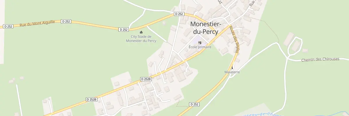 Plan du 25 Rue de l’Obiou à Monestier-du-Percy