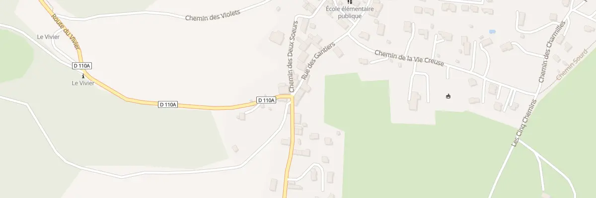 Plan du 333 Rue des Gantiers à Saint-Martin-de-la-Cluze