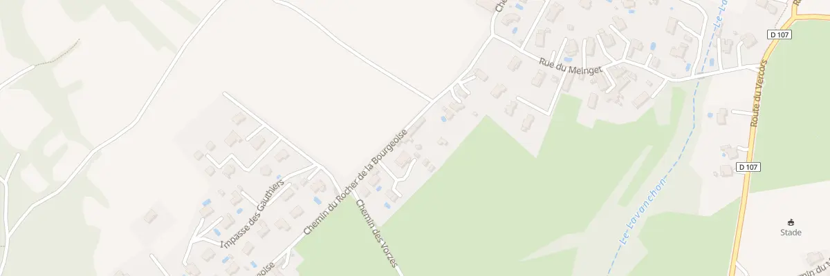 Plan du 708 Che du Rocher de la Bourgeoise à Saint-Paul-de-Varces