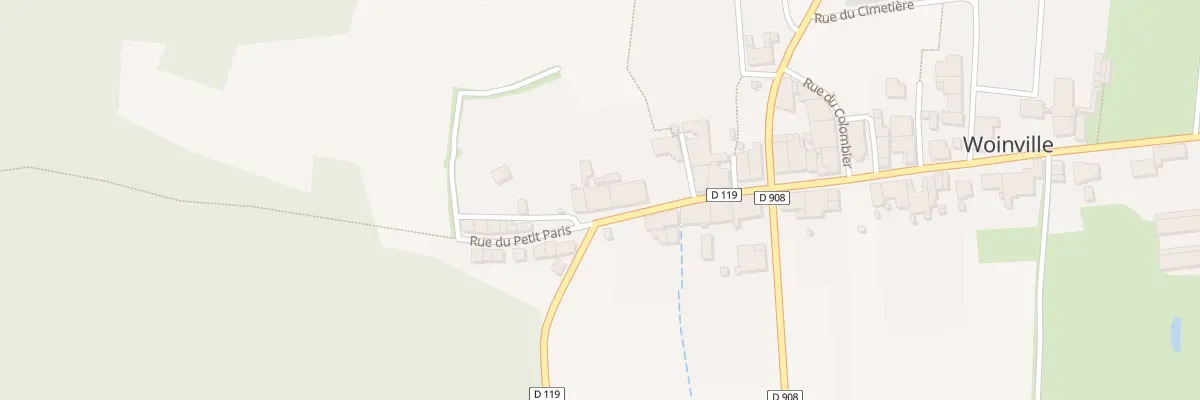 Plan du 3 Voie Romaine à Buxières-sous-les-Côtes