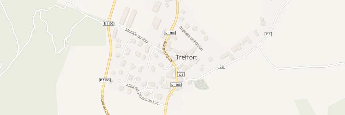 Plan du 5013 Treffort à Treffort