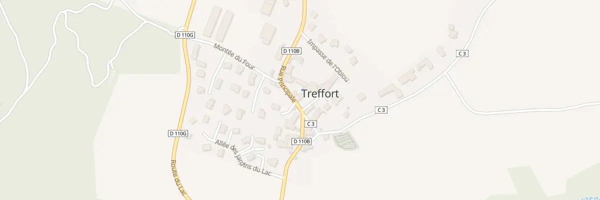 Plan du 453 Rue Principale à Treffort