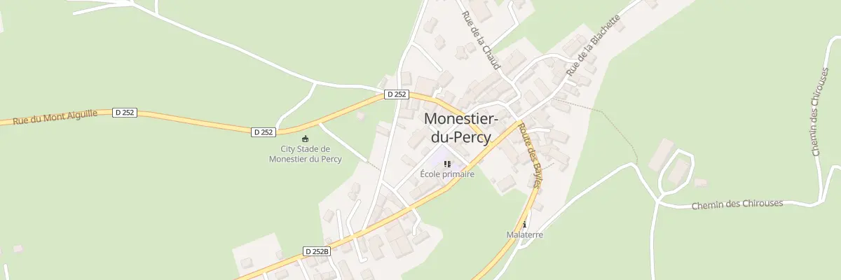 Plan du 46 Rue de Barral à Monestier-du-Percy