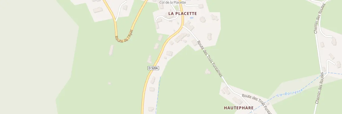 Plan du 1188 Rte du Col à La Sure en Chartreuse