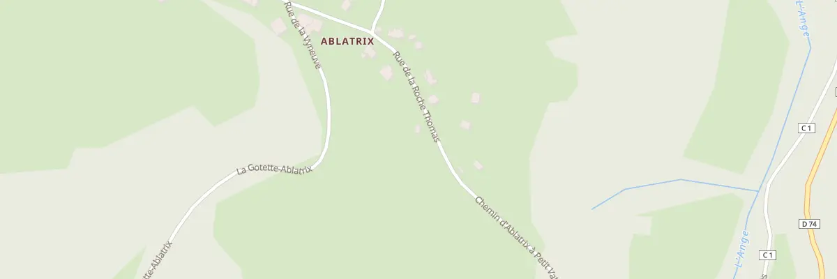 Plan du 1 Rue de la Roche Thomas à Apremont