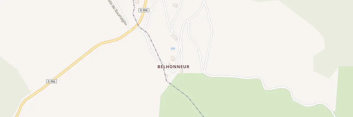 Plan du 5038 Belhonneur à Montfuron