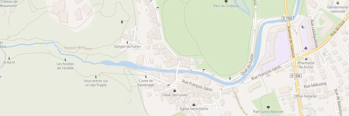 Plan du 17 Rte du Vercors à Sassenage