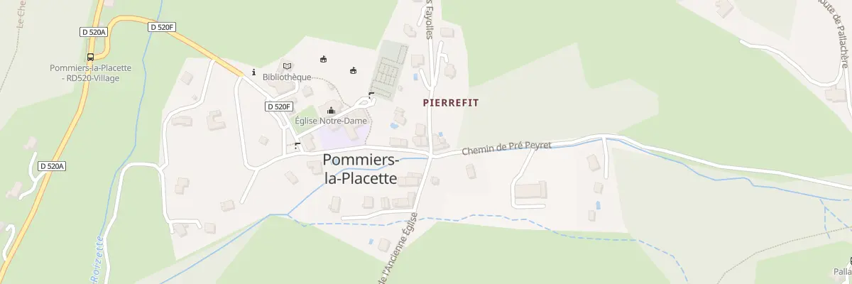 Plan du 15 Rte des Fayolles à La Sure en Chartreuse