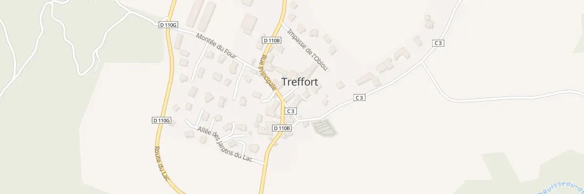 Plan du 5017 Treffort à Treffort