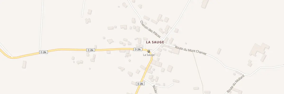 Plan du 1 Pl de la Sauge à Velanne